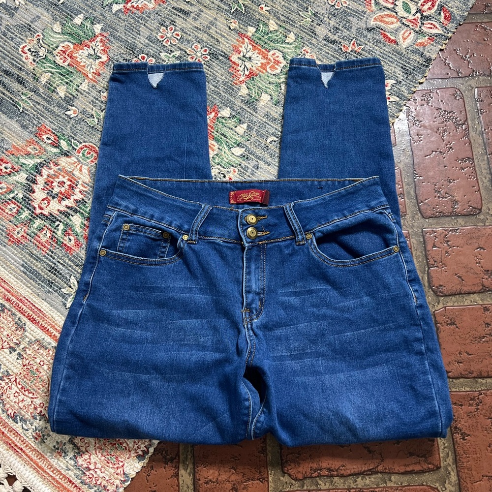 One Sone skinny ankle denim jeans